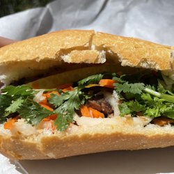 Banh Mi San Marcos - Grilled Pork Sandwich Banh Mi