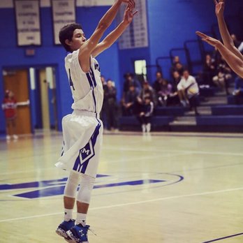 St Michaels High School - Bb player taking a shot. - Elementary Schools Near Me - Santa Fe, New Mexico
