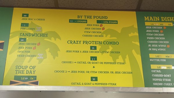 Menu photo 3 Jamaican Kitchen Windsor Locks, CT