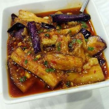 Chengdu Taste - Sauteed eggplant in garlic chili oil. $8.99 - Szechuan Near Me - Alhambra, California