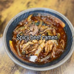 Spicy Beef ramen
