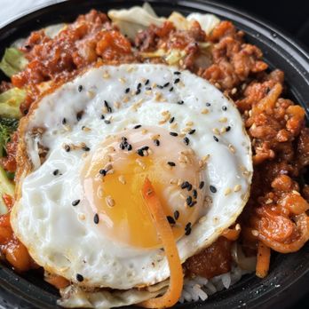 F&F Japanese Grill - Pork Bibimbap - Japanese Near Me - Irving, Texas F&F Japanese Grill - Pork Bibimbap - Japanese Near Me - Irving, Texas