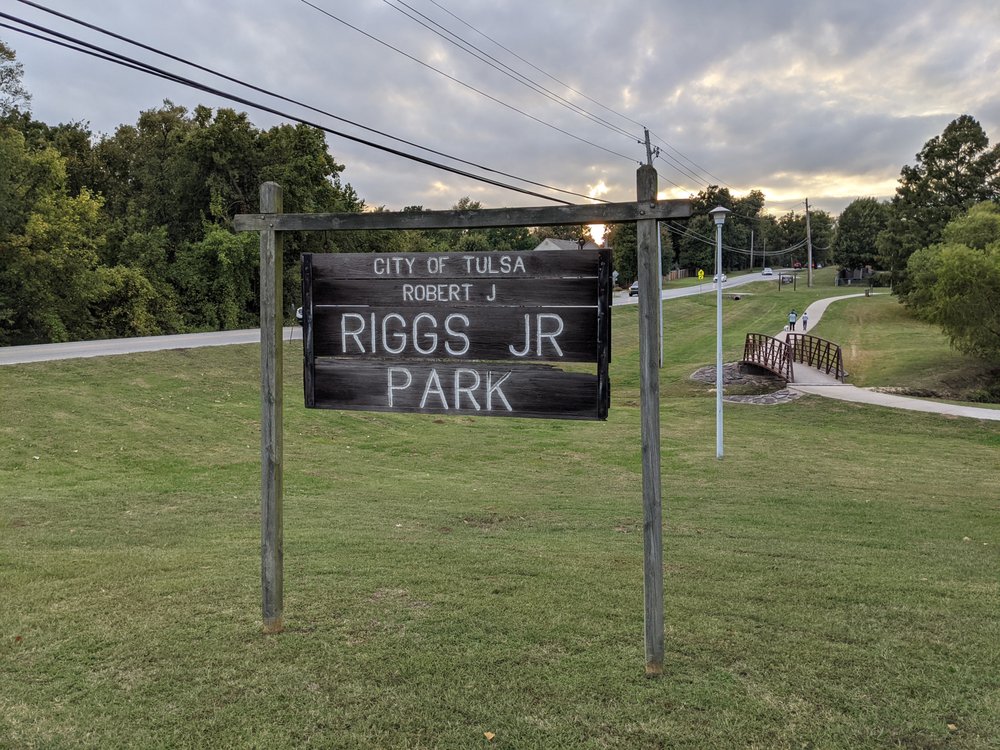 ROBERT J RIGGS JR PARK Updated October 2024 10018 S 93rd E Ave