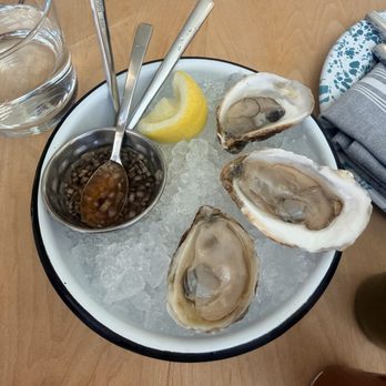 little shucker - Three oysters - Seafood Near Me - San Francisco, California