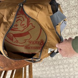Beggars Pizza - Bought a duffel bag to take my two deep dish beggars pizzas on the flight
