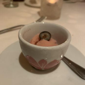 Oceanique - Raspberry sorbet - French Near Me - Evanston, Illinois