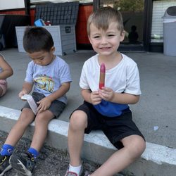 Learn Play & Grow Preschool - Enjoying some icecream during our last week of summer!