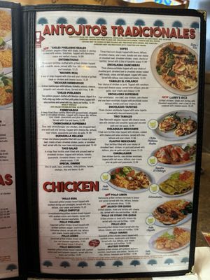 Menu photo 8 Camino Real Authentic Mexican Restaurant Dickson, TN