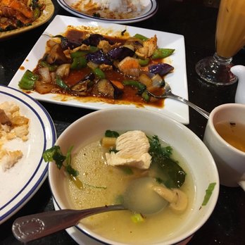Thai Orchid - Lemongrass soup, Eggplant Chicken - Thai Near Me - Banning, California