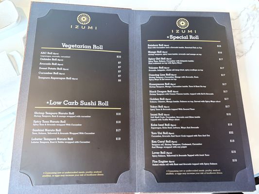 Menu photo 3 Izumi Sushi Littleton, CO Menu photo 3 Izumi Sushi Littleton, CO