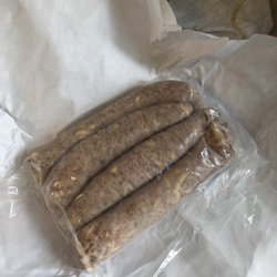 R Family Farm - Cheddar brat-$7