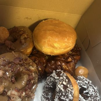 Sunrise Donuts - Box of goodies - Donuts Near Me - Martinez, California Sunrise Donuts - Box of goodies - Donuts Near Me - Martinez, California