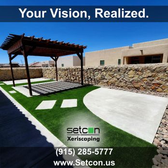 Setcon Xeriscaping - Masonry/Concrete Near Me - El Paso, Texas Setcon Xeriscaping - Masonry/Concrete Near Me - El Paso, Texas