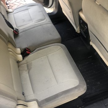 Mobile Magic Detailing - Before back seat interior - Auto Detailing Near Me Mobile Magic Detailing - Before back seat interior - Auto Detailing Near Me