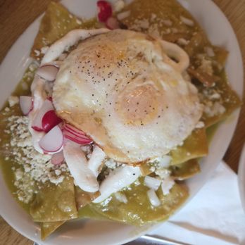 Lumberjack Cafe - Green Chilaquiles - Breakfast & Brunch Near Me - Big Bear City, California