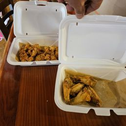 Smoked and lemon pepper wings what a joke Smoked and lemon pepper wings what a joke
