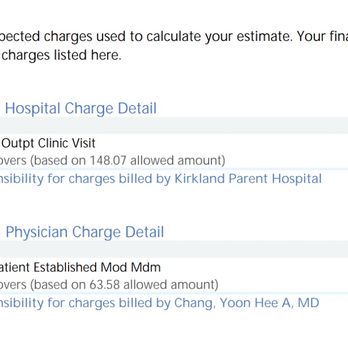 EvergreenHealth - Insurance would only pay $211 of the $511 billed. - Hospitals Near Me - Kirkland, Washington EvergreenHealth - Insurance would only pay $211 of the $511 billed. - Hospitals Near Me - Kirkland, Washington