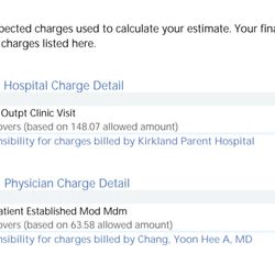 EvergreenHealth Sleep Disorders Care - Insurance would only pay $211 of the $511 billed.