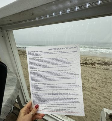 Menu photo 8 The Deck On Laguna Beach Laguna Beach, CA Menu photo 8 The Deck On Laguna Beach Laguna Beach, CA