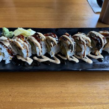 Sachi Ramen And Robata Bar - Dragon Roll - Ramen Near Me - Santa Barbara, California Sachi Ramen And Robata Bar - Dragon Roll - Ramen Near Me - Santa Barbara, California