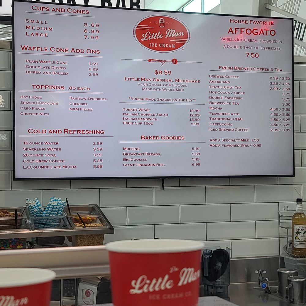 Little Man Ice Cream - Menu Board 07-07-2023 - Ice Cream & Frozen Yogurt Near Me - Denver, Colorado Little Man Ice Cream - Menu Board 07-07-2023 - Ice Cream & Frozen Yogurt Near Me - Denver, Colorado