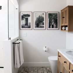 BA Kitchen & Bath Design - Bathroom goals! Master bathroom renovated in Canton, GA. mediterranean scape