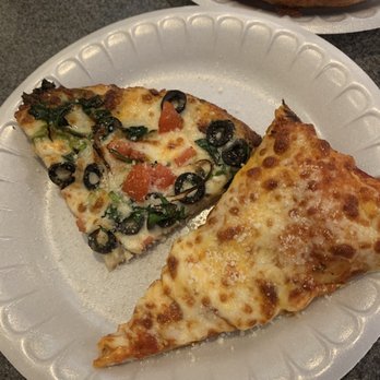 R & R Pizza Express - medium slice Veggie Pizza and large slice Cheese Pizza on regular crust - Pizza Near Me - Benson, Arizona R & R Pizza Express - medium slice Veggie Pizza and large slice Cheese Pizza on regular crust - Pizza Near Me - Benson, Arizona