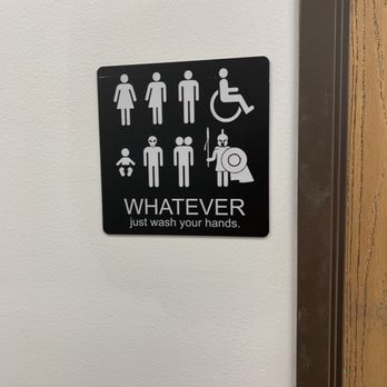 Arnold's Place - Funny Bathroom sign - American Near Me - Romulus, Michigan Arnold's Place - Funny Bathroom sign - American Near Me - Romulus, Michigan