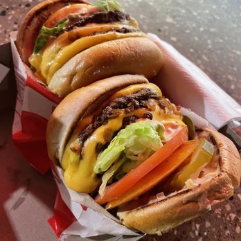 In-N-Out Burger - Double Doubles Animal Style - Burgers Near Me - Ukiah, California