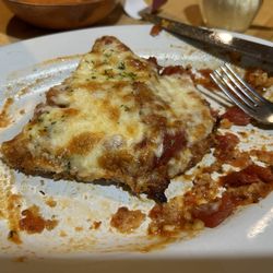 Rose's Old World Restaurant & Pizzeria - Veal Parm, forgot to take picture before digging in. I was too excited but it was pretty big!