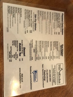 Menu photo 3 Thai Kitchen Traverse City, MI Menu photo 3 Thai Kitchen Traverse City, MI