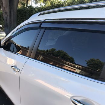 YS Window Tinting - 2015 Nissan Rogue. 25% Suntek tint in the front windows to match factory tint in the rear. - Car Window Tinting Near Me - Santa Clara, California