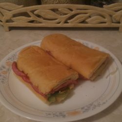 Mr Sub - Polar temperature Pizza sub, even though I witnessed it go through a panini press.