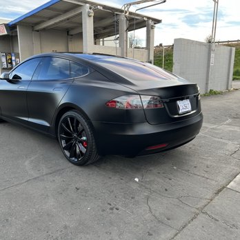 Auto Pro Detailing Dublin - Satin black Tesla model S - Auto Detailing Near Me - Dublin, California Auto Pro Detailing Dublin - Satin black Tesla model S - Auto Detailing Near Me - Dublin, California