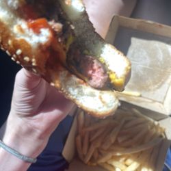 McDonald's - A pink ass burger