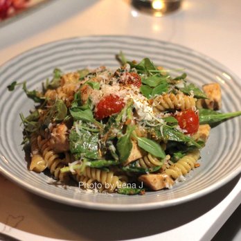 Sava's - Chicken Fusilli ($24) - goat cheese, cherry tomato, spinach, pistachio pesto - Bars Near Me - Ann Arbor, Michigan Sava's - Chicken Fusilli ($24) - goat cheese, cherry tomato, spinach, pistachio pesto - Bars Near Me - Ann Arbor, Michigan