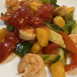 Mango shrimp
