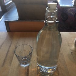 The Picture Cafe - I love the water they give. It's a full bottle in case you want more.