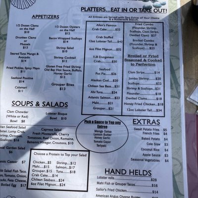 Menu photo 3 Allen's Clam Bar New Gretna, NJ
