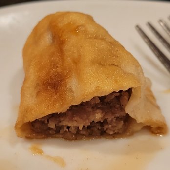 Fortune Wok to Table - Inside the beef dumpling - Noodles Near Me - Denver, Colorado