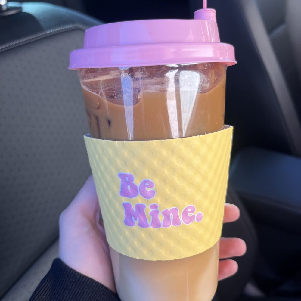 Upside down iced espresso Upside down iced espresso