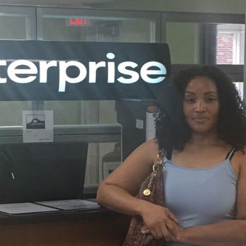 Enterprise Rent-A-Car - Decided to take a pic with sign - Car Rental Near Me - Spring, Texas