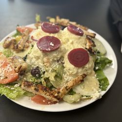 Little Greek Fresh Grill - Greek grill chicken salad