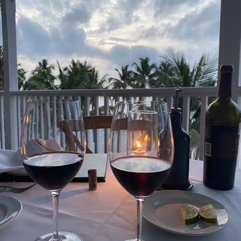 Pierre's - Dinner view from the verandah. - French Near Me - Islamorada, Florida