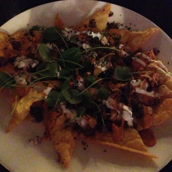 ZINC - Followed people's choice of duck nacho. It has very rich favors, spicy and sour Peking duck taste. - New American Near Me - New Haven, Connecticut ZINC - Followed people's choice of duck nacho. It has very rich favors, spicy and sour Peking duck taste. - New American Near Me - New Haven, Connecticut