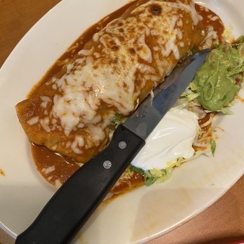 Luquins 454 - Steak burrito. Good size! - Mexican Near Me - Hilo, Hawaii