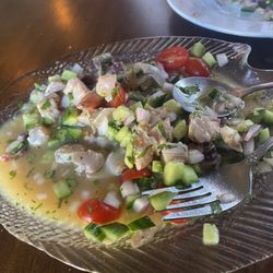 Mezcalería La Penca - Attacked the mixed ceviche