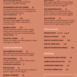 Oak & Orange Eatery & Market - Lunch Menu: 11am-4pm (as of 3/2024)