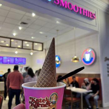 Kate's Korner Ice Cream Parlor - One scoop with a cone - Ice Cream & Frozen Yogurt Near Me - Las Vegas, Nevada Kate's Korner Ice Cream Parlor - One scoop with a cone - Ice Cream & Frozen Yogurt Near Me - Las Vegas, Nevada