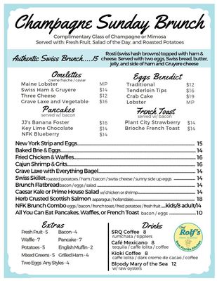 Menu photo 3 Chef Rolf's New Florida Kitchen Osprey, FL